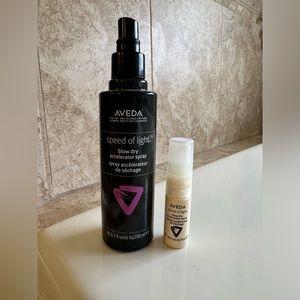 Aveda speed of light™ blow dry accelerator spray new with mini travel size